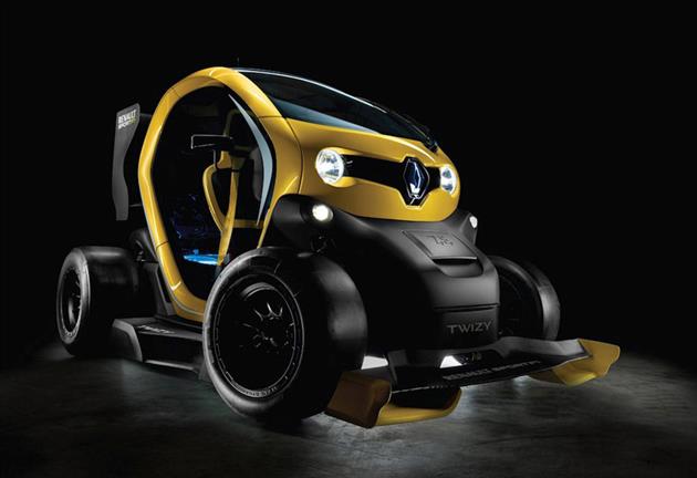 Renault Twizy F1 Spor aracı elektrik konsepti