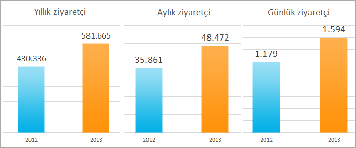 Bilim.org 2013 İstatistikleri