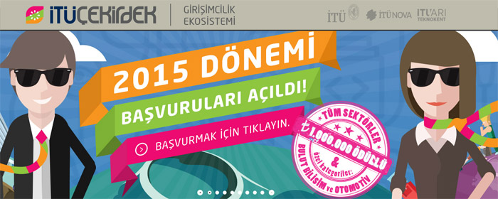 İTÜ Çekirdek Girişimcilere 1.000.000 TL ödül veriyor!