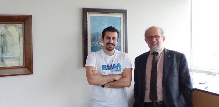 Şahin Çağlayan (Bilim.org) & Prof.Dr. Pınar Mengüç (Özyeğin Üniversitesi)