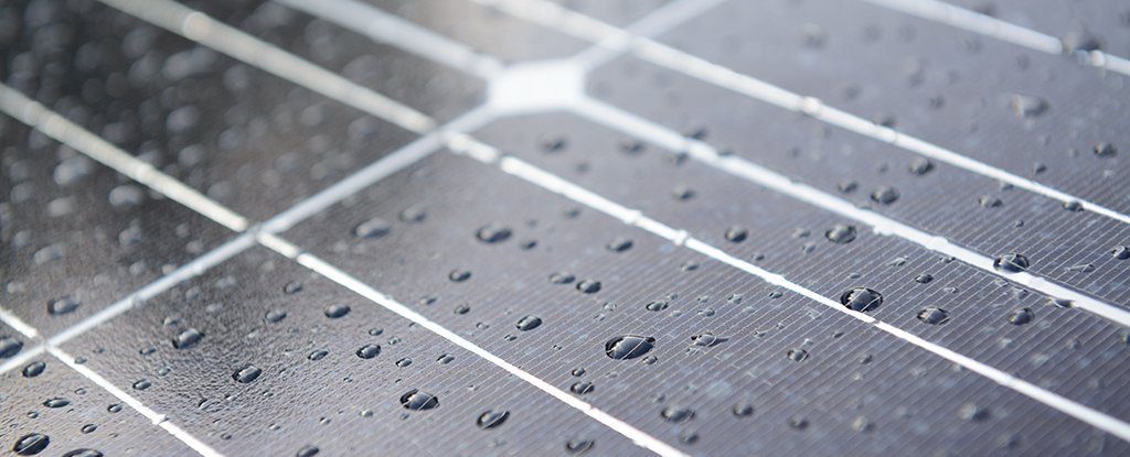 Yeni bir hibrit güneş hücresi yağmur damlalarından elektrik üretebiliyor
