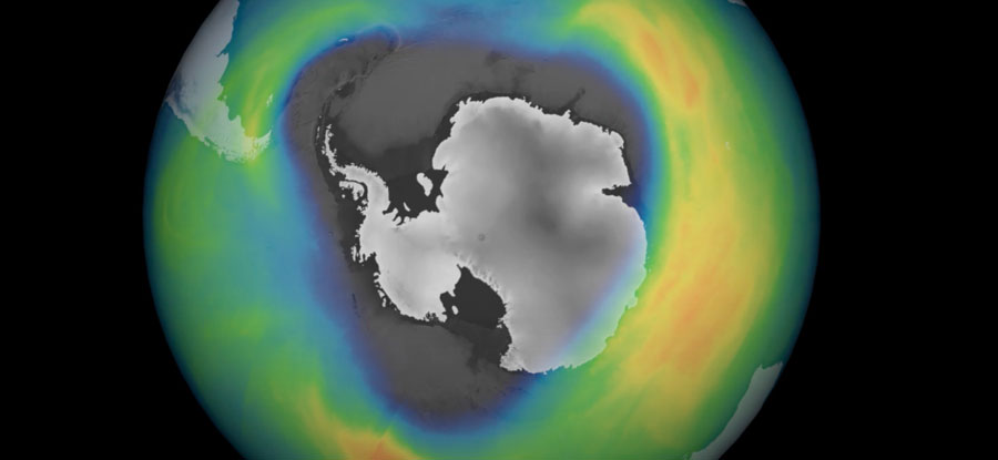 Antarktika üzerindeki ozon deliği 2020’de yeniden genişledi
