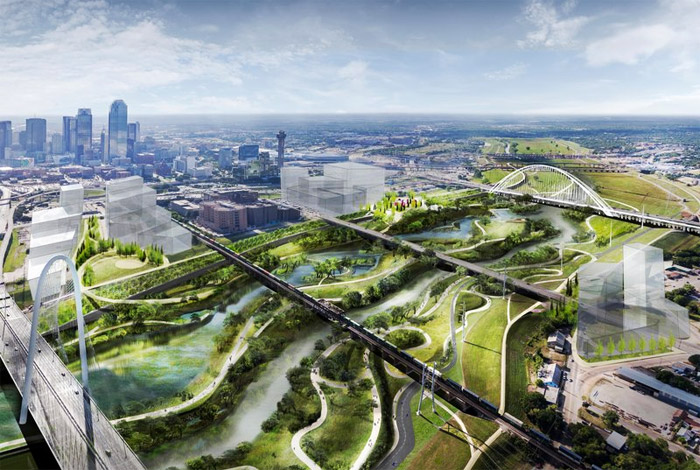 Dallas’ta Central Park’tan 11 kat daha büyük şehir parkı kurulacak