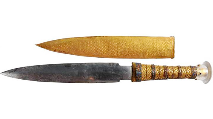 Kral Tutankamon’un bıçağı meteordan yapılmış