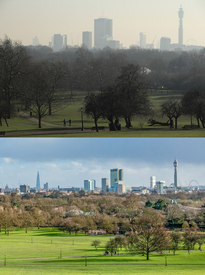Londra modern çevre kirliliğinde yeni bir rekor kırdı